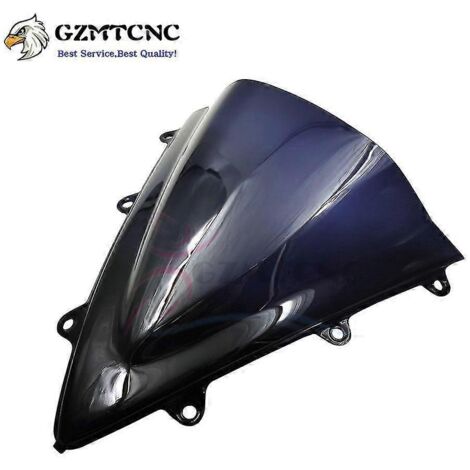 Pare-brise double bulle avec compteur kilométrique et déflecteur de vent pour Honda CBR 1000RR 2012-2016 - Fumé