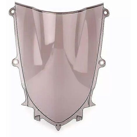 Pare-brise double bulle fumé pour moto Yamaha YZF600 R6 R7 (2017-2022)