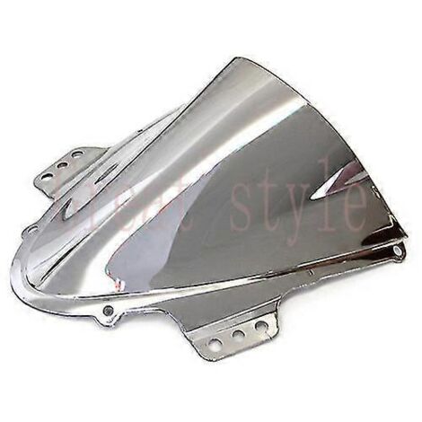 Pare-brise fumé argenté de haute qualité pour moto Suzuki GSX-R1000 K5 (2005-2006).