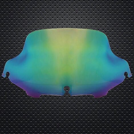 Pare-brise moto 6" 8" pour Harley Electra Street Glide FLHX Touring CVO (1996-2013) - Déflecteur de vent, carénage - Modèle 8 pouces, couleur unique