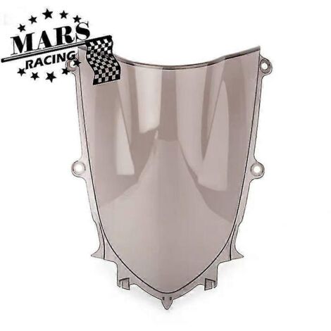 Pare-brise moto compatible Yamaha YZF R6, YZFR6 et YZF-R6 (2017-2020) en plastique ABS, couleur champagne