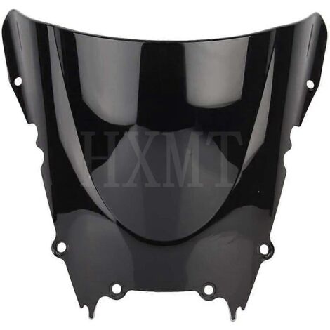 Pare-brise noir et blanc pour moto Yamaha YZF 600 R6 (1998-2002)
