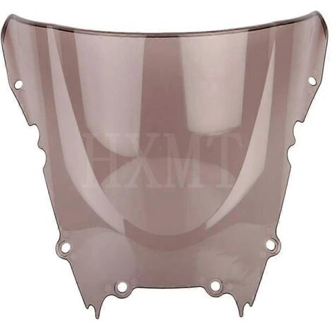 Pare-brise noir et blanc pour moto Yamaha YZF 600 R6 (1998-2002) - Compatible YZ600 98-02 YZFR6 - Fumé
