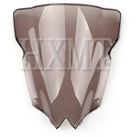 Pare-brise noir fumé pour moto Yamaha YZF 600 R6 (2008-2016).