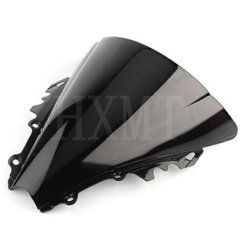 Pare-brise noir pour moto Yamaha YZF 600 R6 2006-2007 (YZF600 YZFR6)