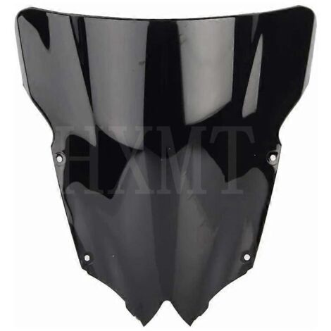 Pare-brise noir pour moto Yamaha YZF 600 R6 (2008-2016)