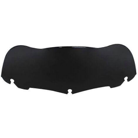 Pare-brise ondulé noir de 7 pouces pour carénage supérieur de moto Harley Touring Street Electra Glide Ultra Limited 14-20