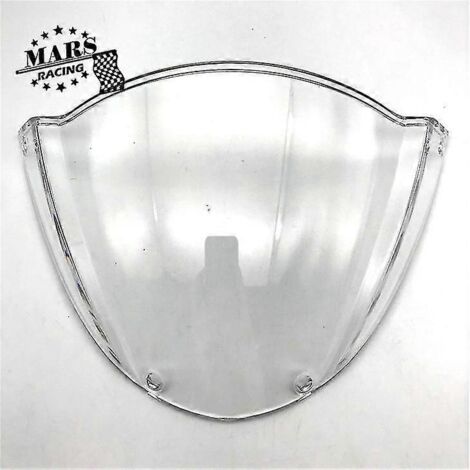 Pare-brise sport moto, visière transparente, compatible avec Ducati Monster 796, 696, 1100 et 1100s (2014-2018), double bulle