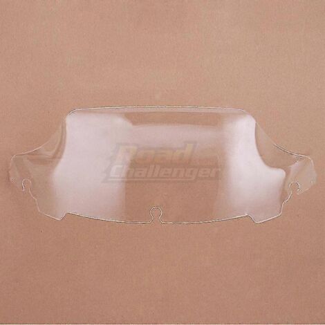 Pare-brise transparent 5'6,8' pour moto Harley Touring Street Electra Glide Ultra Limited FLHX 2014-2020 - 6,8 pouces