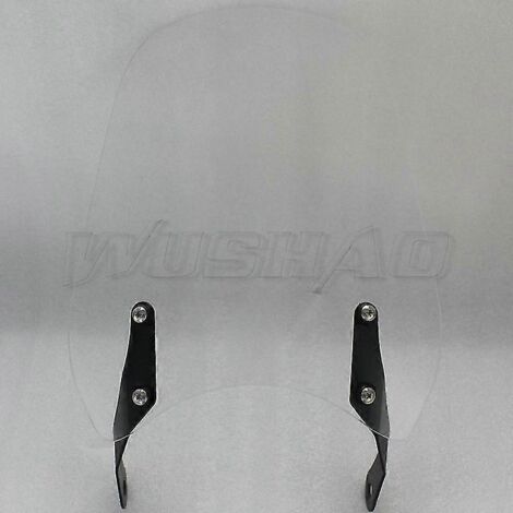 Pare-brise transparent de type C pour Moto Guzzi Griso 1200 8v SE 1100 850 Audace 1400 (2005-2020). Support de pare-brise et fixation de phare inclus.