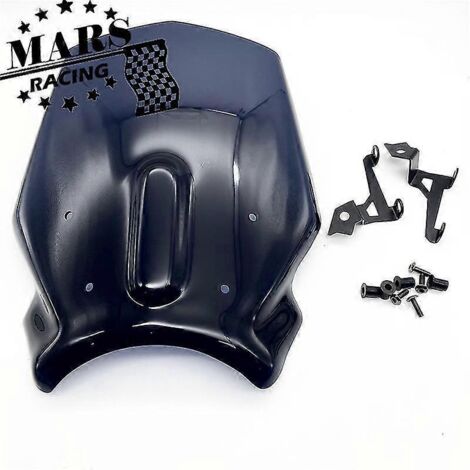 Pare-brise/visière de protection pour moto style café racer Honda CB650R Neosports Cafe CB650R 2019-2021 - Gris foncé