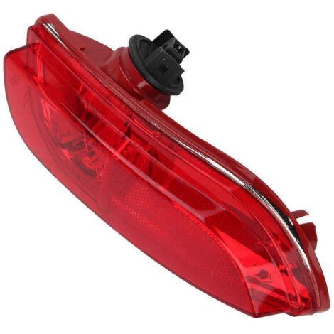 Pare-choc arrière gauche Feu antibrouillard 6350HA verre rouge remplacement pour Peugeot 206+ 2009-2012