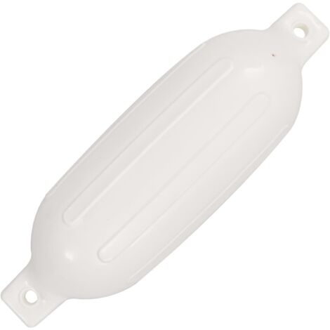 Pare-choc de bateau 4 pcs blanc 58,5x16,5 cm PVC CFW32786