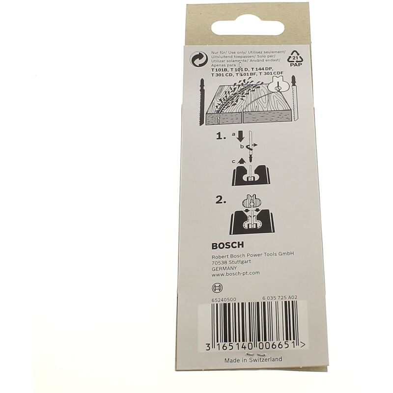 Bosch - Pare eclats par 5 pour Scie sauteuse