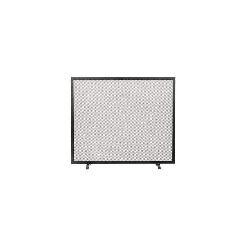 Pare-étincelles de cheminée 1 panneau 60x50 cm, grille de protection métallique contre les étincelles, écran de sécurité pour ch
