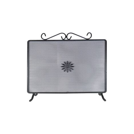 Pare-e'tincelles Perugia 676B en acier peint cm 60x50h pour poeles chemine'e chemine'e