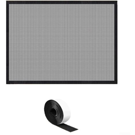 Pare-feu cheminée en maille PVC – Barrière anti-flammes 73,7 x 114,3 cm – Grille dense pour sécurité enfants et animaux – Installation facile