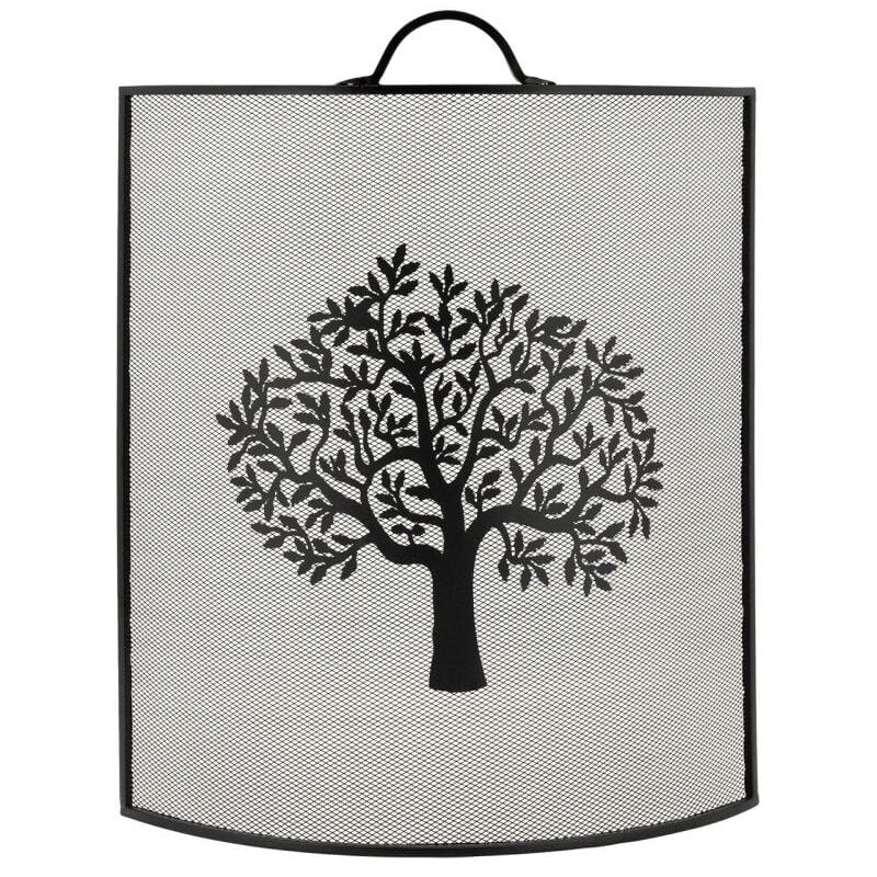 Aubry Gaspard - Pare-feu de cheminée en métal Arbre de vie