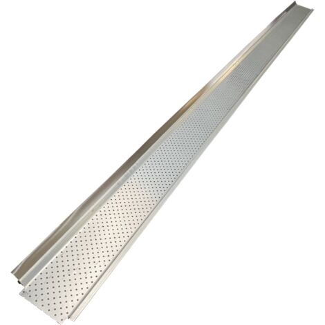 Pare-feuille alu pour gouttière G300 (2,28m) - ALUHOME