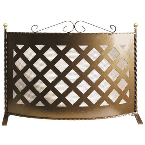 FRASCHETTI Pare-feuilles en acier courbé modèle 688/A – protection de cheminée