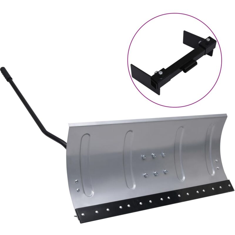 Vidaxl - Pare-neige pour tondeuse à gazon avec adaptateur 100 cm