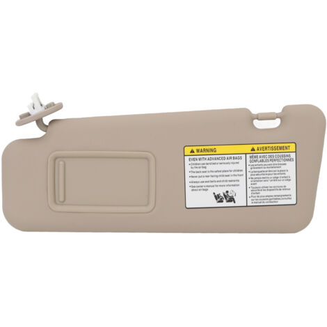 Pare-soleil avant gauche 74320 48180 E0 côté conducteur pour Highlander 2008-2013 Beige