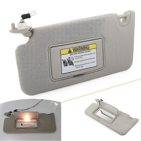 Pare-soleil avant gauche gris avec miroir lumineux pour Honda Accord 2008-2011 (83280ta5a51za) - Accessoires auto