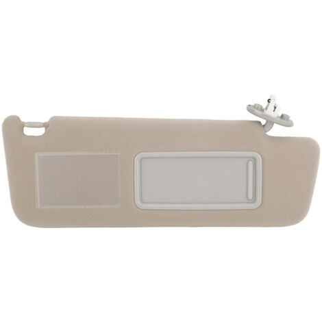 Pare-soleil avec miroir de maquillage et pare-soleil intérieur de voiture léger de remplacement pour Land Cruiser Prado 2002 à 2010 droit 7431060890B1, 74310 60890 B1