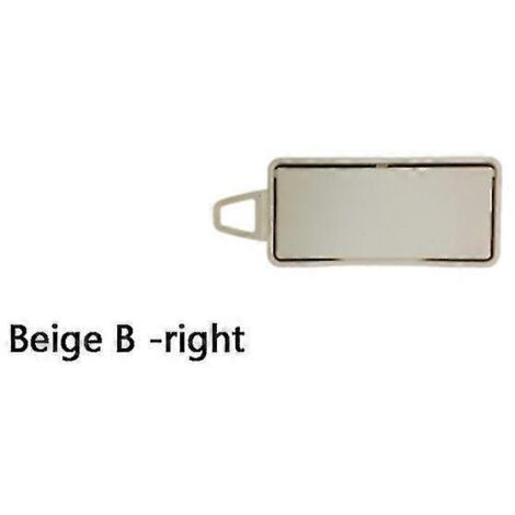Pare-soleil avec miroir de maquillage intégré pour Mercedes-Benz Classe E W212 W218 CLS E200 E260 E300 - Pare-soleil - Beige B - droit