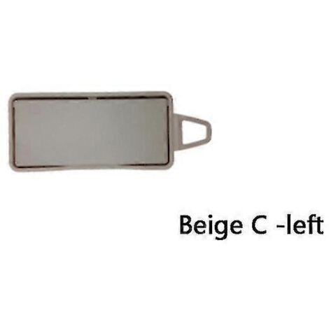 Pare-soleil avec miroir de maquillage intégré pour Mercedes-Benz Classe E W212 W218 CLS E200 E260 E300 - Pare-soleil beige C - gauche