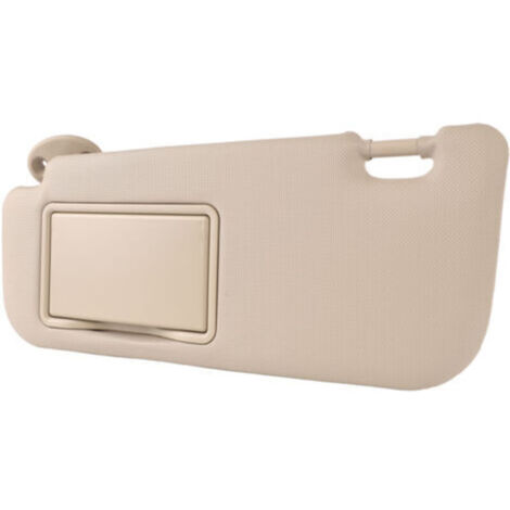 Pare-soleil conducteur gauche Corolla/Levin (2014-2018) -Beige - Miroir de courtoisie intégré