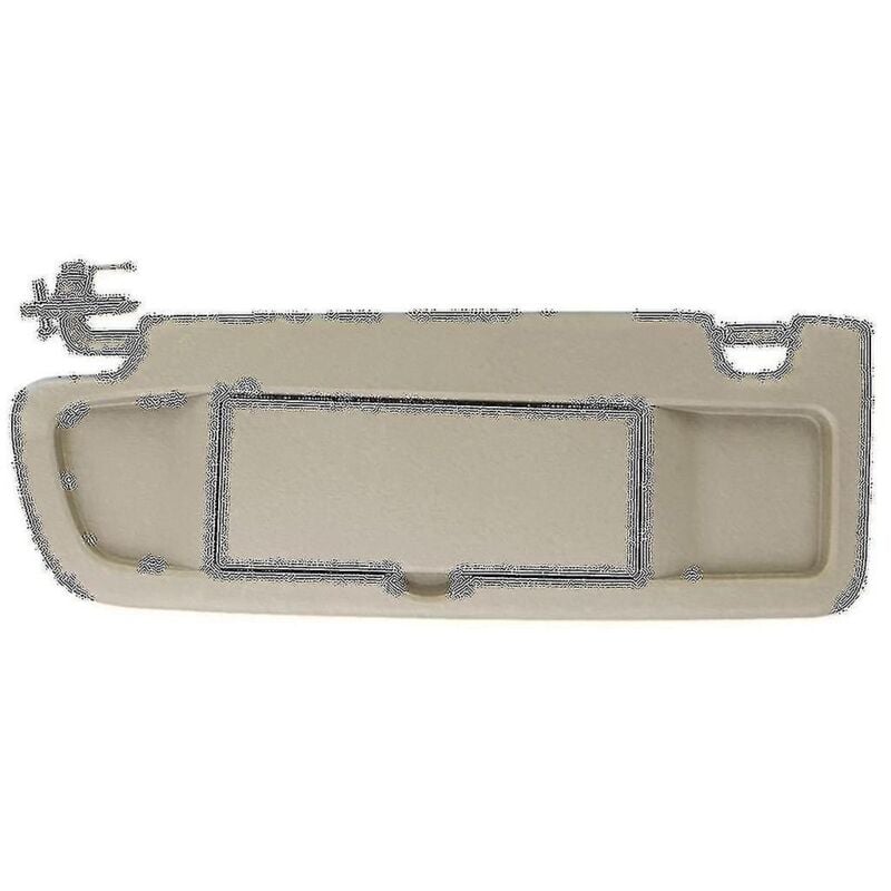 Pare-soleil côté conducteur gauche pour 2006 2007 2008 2009 2010 2011 Ensemble de pare-soleil 83280--a01za Beige