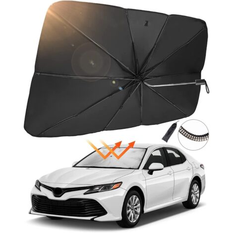 Pare-Soleil de Pare-Brise Avant de Voiture, Pliable et Pratique, Anti-UV, Universel pour la Plupart des Voitures, 138 x 80 cm