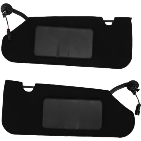 Pare-soleil de voiture avec miroir 23142245, 2 pièces, côté passager droit, conducteur gauche, panneau de protection de maquillage de remplacement