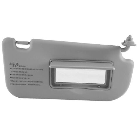 Pare-soleil de voiture avec miroir de courtoisie pour gris