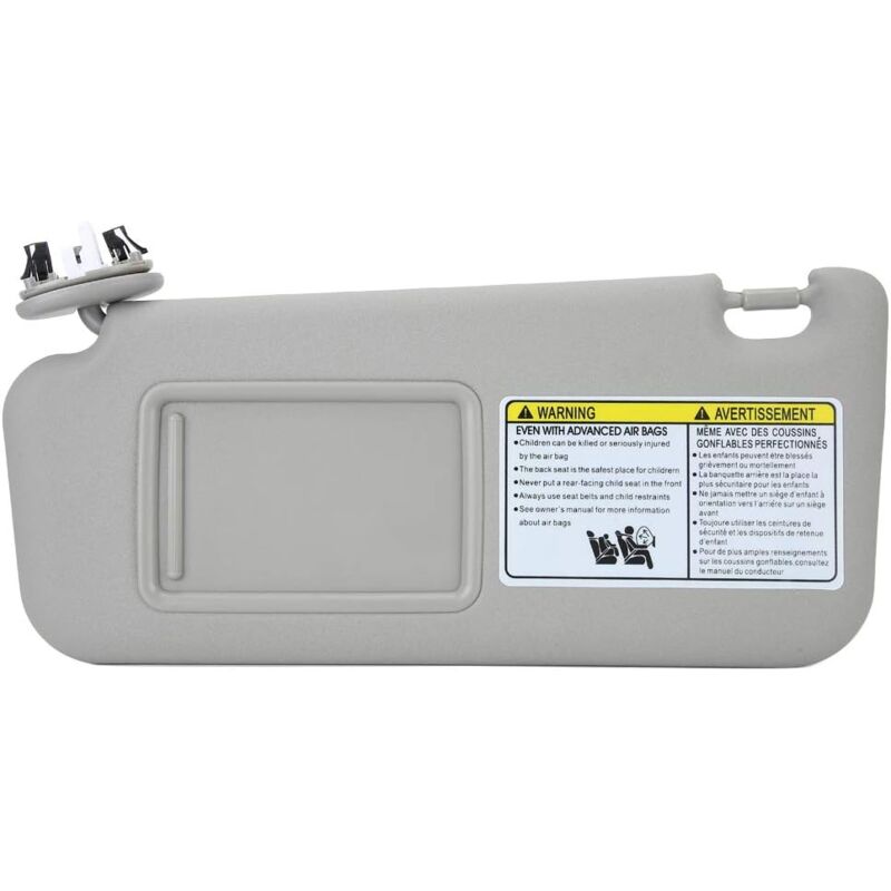 Pare-Soleil de Voiture côté Conducteur Gauche pour 2006-2009 - Gris, Protège Les Pièces de Camion et Fournit Un Pare-Soleil de Fenêtre