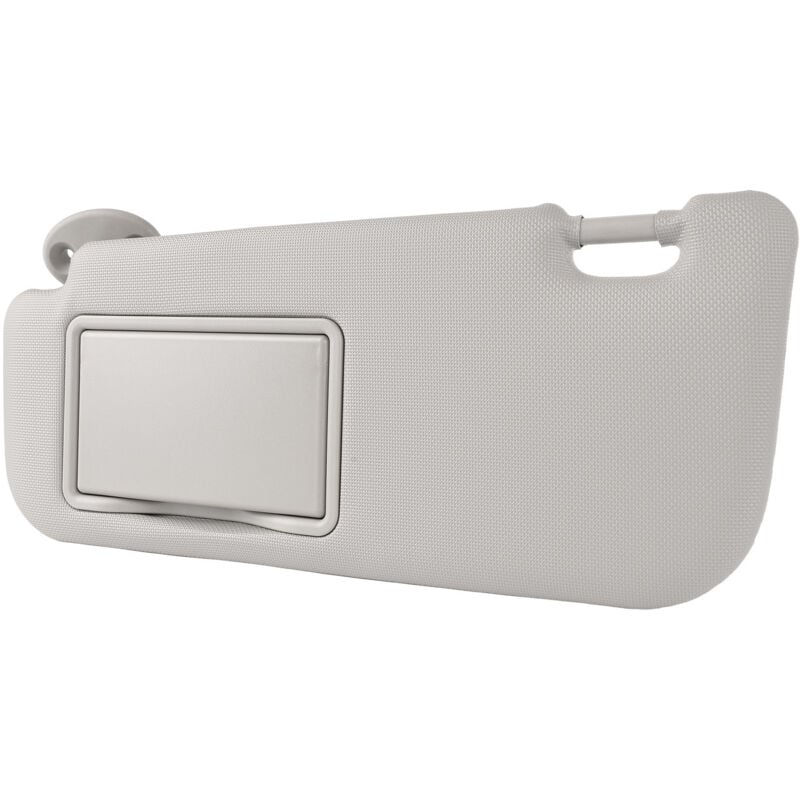 Jeffergarden - Pare-soleil de voiture gauche cté conducteur gris durable haute dureté pare-soleil avec remplacement de miroir de courtoisie pour