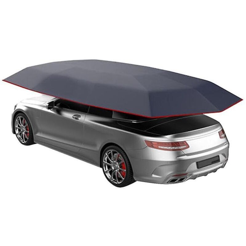 Pare-soleil de voiture, housse de protection solaire UV, 4,2 x 2,1 m, bleu