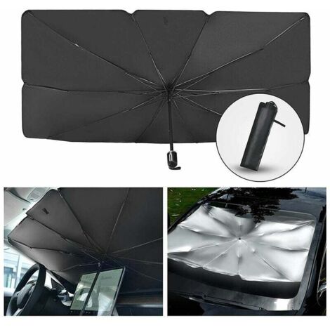 Pare-soleil de voiture pour pare-brise pare-brise automobile pliable Parapluie de voiture pour pare-brise (14080CM)