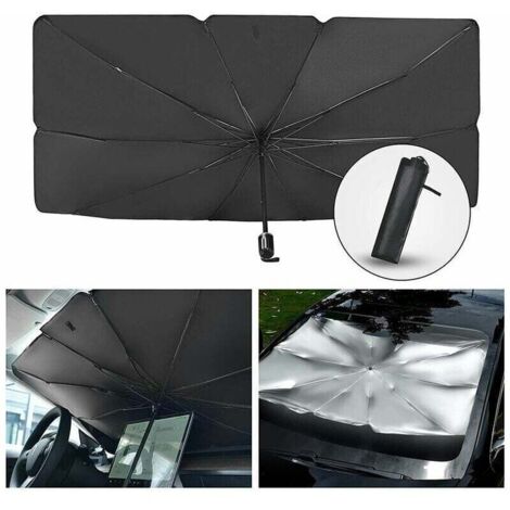 Pare-soleil de voiture pour pare-brise pare-brise automobile pliable Parapluie de voiture pour pare-brise (14080CM)