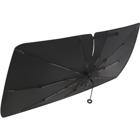 Pare-soleil de voiture rotatif à 360° , pliable et universel pour SUV/camionnettes, noir