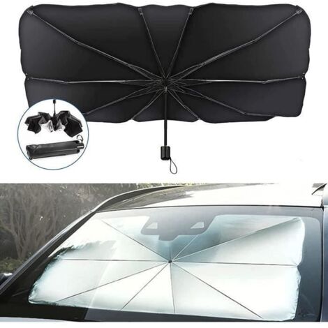 Pare-Soleil de Voiture - Universel - 125x65 cm - Protection UV - Pliable - Durable
