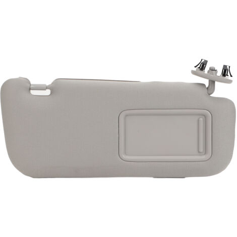 Pare-soleil en tissu gris, miroir de protection avec maquillage de remplacement pour Toyota Corolla 2007 à 2013 droit 74310-02F60-E0