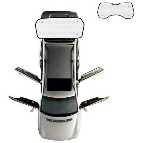 Pare-soleil intégral pour Mitsubishi Pajero 4, Montero, Shogun, V80, V73, V93 (2006-2021) - Accessoires pour pare-brise arrière (V73)