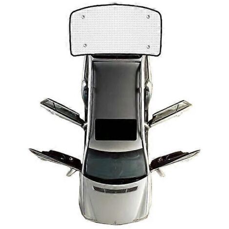 Pare-soleil intégral pour Opel Insignia B 2017-2019 et Vauxhall Auto - Protection complète du pare-brise et de la lunette arrière - Accessoires auto