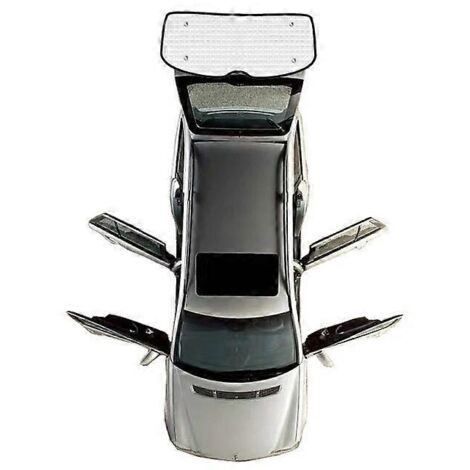 Pare-soleil intégraux CM Inokom pour Hyundai Santa Fe 2007-2012 (lunettes de soleil, pare-brise, pare-soleil arrière). Accessoires auto.