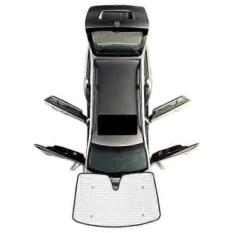 Pare-soleil intégraux pour Peugeot 5008 P87 Mk2 2017 2018 2019 - Protection intégrale du pare-brise et des vitres latérales - Accessoires auto Shaby - Pare-brise avant