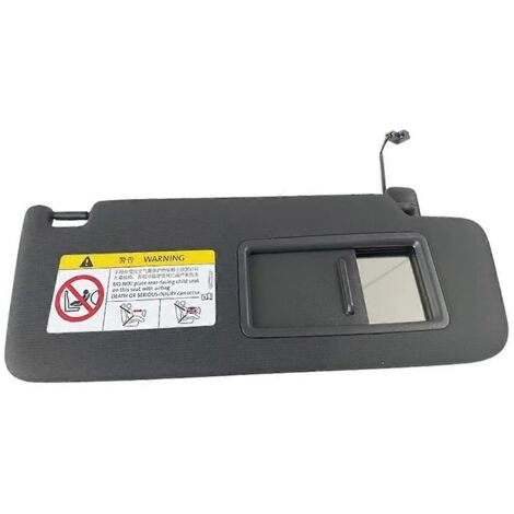 Pare-soleil intérieur de voiture avec miroir pour Skoda Droit 5G0857552-Droit-