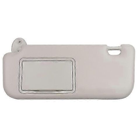 Pare-soleil intérieur gauche/droit avec miroir de maquillage pour Toyota Corolla E160 E170 (2014-2017) - Référence : 74320-02b20 - Gris (gauche)