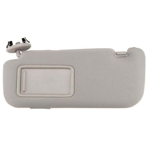 Pare Soleil Interieur Voiture 2007 2013 avec Miroir Cote Conducteur Gauche Gris